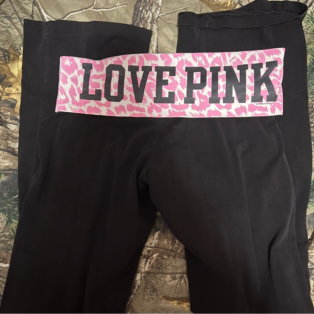VS pink fold over flares OG